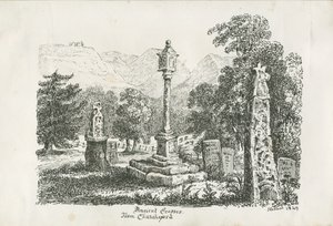 Ilam Church - Ancient Crosses