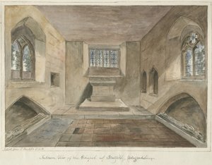 Interior of Statfold Chapel by Unbekannt