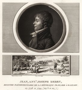 Jean Antoine Joseph Debry, Ministre Plenipotentiaire de la Republique Francaise, orator by Unbekannt