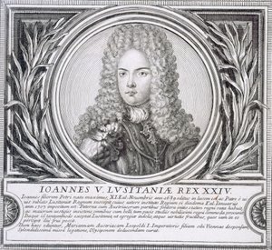 John V of Portugal by Unbekannt