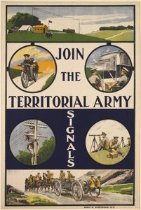 Join the Territorial Army Signals by Unbekannt