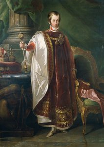 Emperor Ferdinand I in the Robes of the Order of the Golden Fleece by Unbekannter Künstler