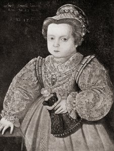 Lady Arbella Stuart as a Child, from The Girl Through the Ages, Published 1933