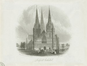Lichfield Cathedral - West Front by Unbekannt