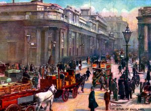 London - Bank of England, Early 1900s