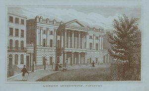 London Institution, Finsbury by Unbekannt
