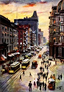Lower Broadway, Manhattan