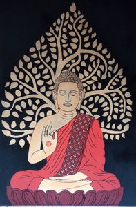 Meditating Buddha by Unbekannt