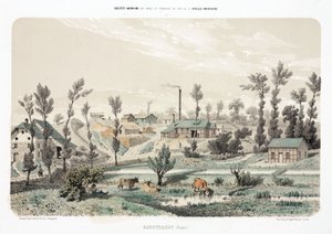 Mining, Metal Ores Zinc Mine, Rabotraedt, Prussia by Unbekannt
