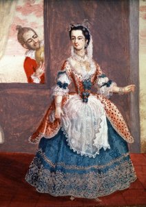 Miss Contat as Suzanne in The Marriage of Figaro