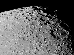Moretus and Clavius Craters by Unbekannt