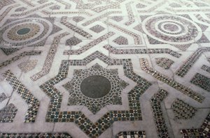 Mosaic Flooring in Monreale Cathedral, Sicily by Unbekannt