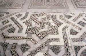 Mosaic flooring in Monreale Cathedral, Sicily by Unbekannt