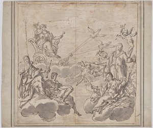 Mythological Scene by Unbekannter Künstler