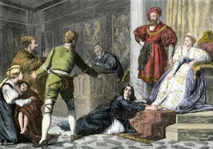 Myths and legends: the daughter of a Jew accused of witchcraft in the Middle Ages by Unbekannter Künstler