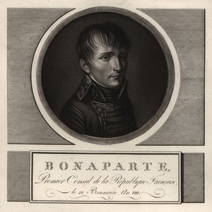 Napoleon Bonaparte, First Consul of the French Republic, An VIII by Unbekannt