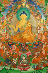 Nepalese tangka, Paris, France by Unbekannt