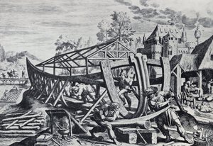 Noah Building the Ark