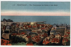 Trouville: Panoramic View of the Casino and the Jetties by William M. Timlin