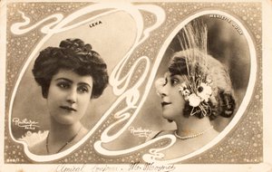 Old postcard/Mariette Sully (1874-1940)/Actress