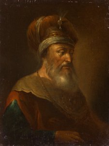 Oriental with Turban by Unbekannter Künstler