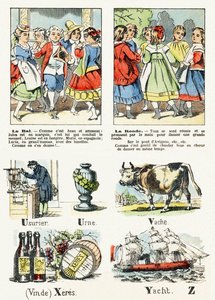 Page 8 - The Costume Ball, The Round - Child Entertainment Alphabet c.1890
