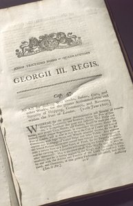 Parliamentary act by Unbekannt
