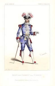 Paul Grassot as Tourangeot in Sylvandire, Theatre du Palais-Royal