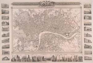 Plan of London from Actual Survey