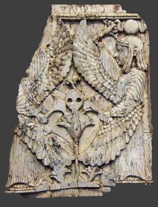 Plaque Depicting Winged Creatures, Nimrud, Mesopotamia by Unbekannt