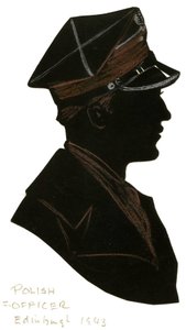 Polish officer, Edinburgh, Second World War by Unbekannt