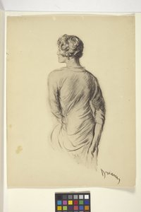 Portrait of Woman by Unbekannter Künstler