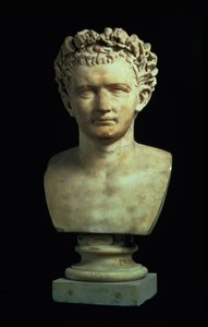 Portrait bust of Emperor Nero (37-68), after 75 AD by Unbekannt