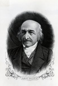 Portrait of Albert Gallatin (1761-1849) by Unbekannt