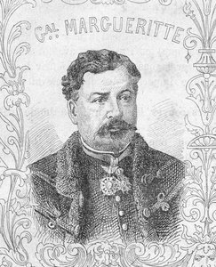 Portrait of French General Jean-Auguste Margueritte, Franco Prussian War