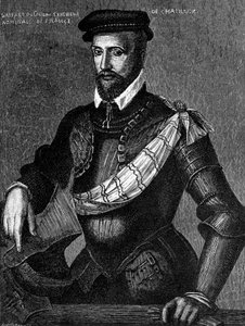 Portrait of Gaspard de Coligny, French nobleman, admiral, and Huguenot leader by William M. Timlin