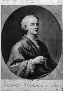 Portrait of Isaac Newton