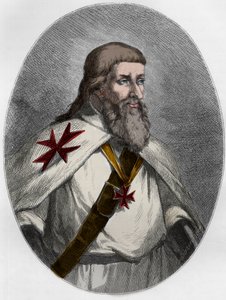 Portrait of James of Molay by Unbekannt