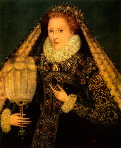 Portrait of Queen Elizabeth I of England by Unbekannter Künstler