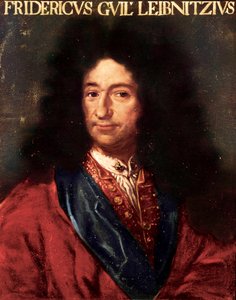 Portrait of the German Philosopher Gottfried Wilhelm Leibniz