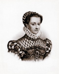 Portrait of the Queen of France Elisabeth of Austria (1555-1592)