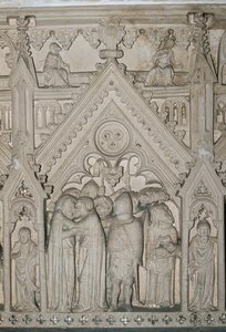 Detail of Tomb of Ines de Castro by William Jennys