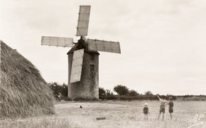 Moulin de Kervoyal, Finistere, France by William M. Timlin