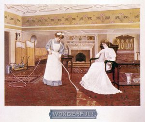 Poster Promoting the Wonders of a Vacuum Cleaner, c. Late 19th Century