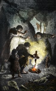 Prehistory: The Discovery of Fire by Unbekannter Künstler