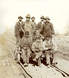 Railroad Workers, Gallatin, Tennessee, c.1895