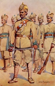 Regiment of the 33rd Punjabis