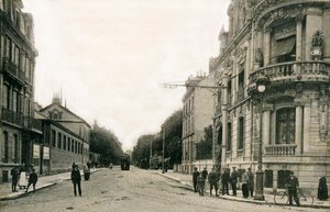 Reims: Lundy Boulevard, Ceres Esplanade at the beginning of the twentieth century by Benjamin Baud