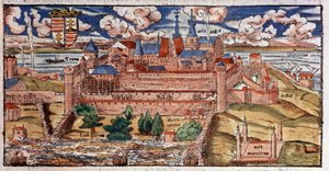 Reinforced Buda (Hungary), c. 1550
