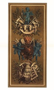 Rococo Wall Panels in the Louvre, Paris